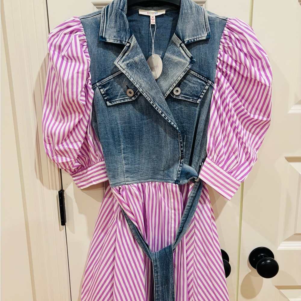 Pastels Blue Denim Jacket